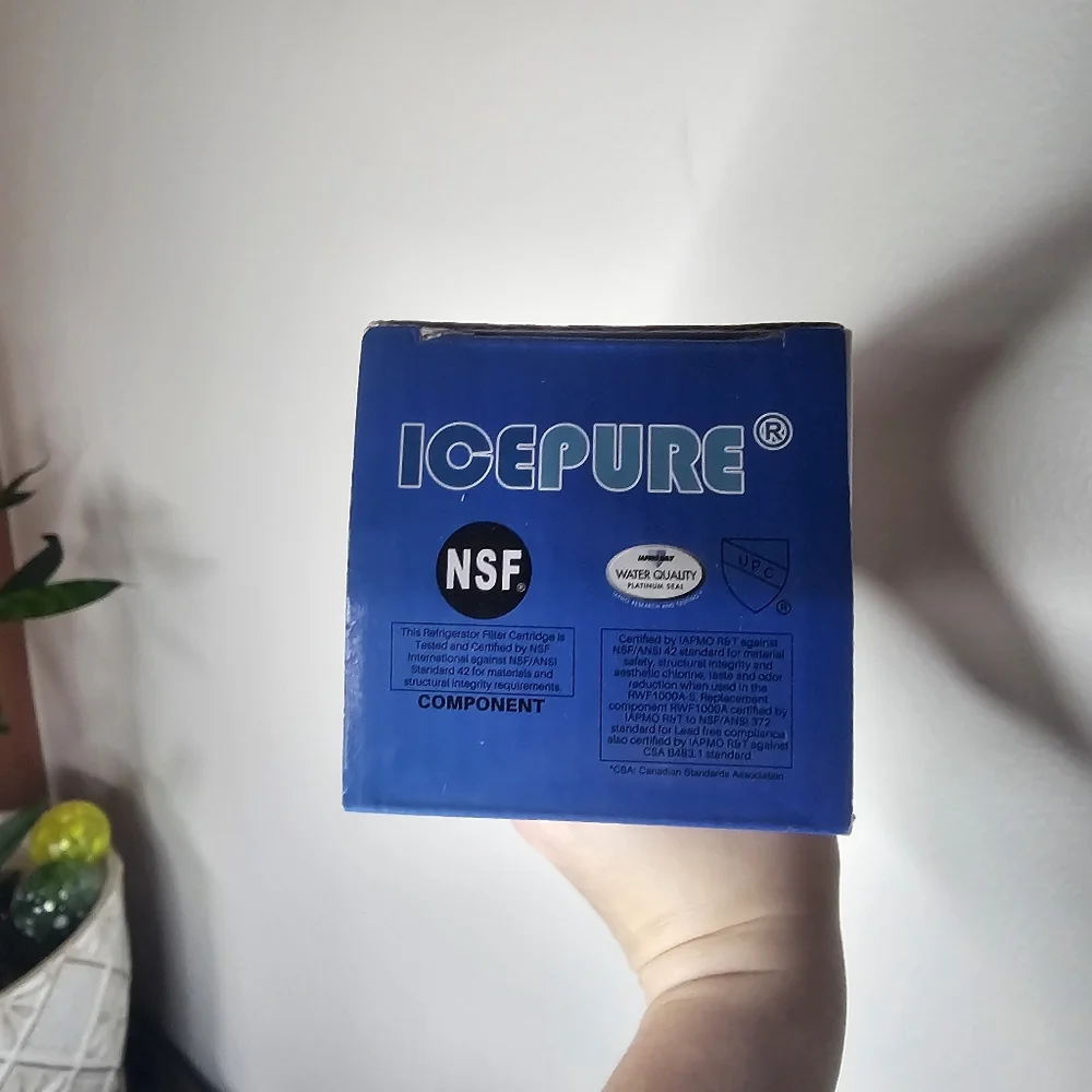 Ice Pure Refrigerator Replacement Water Filter RWF1000A - Picture 9 of 12